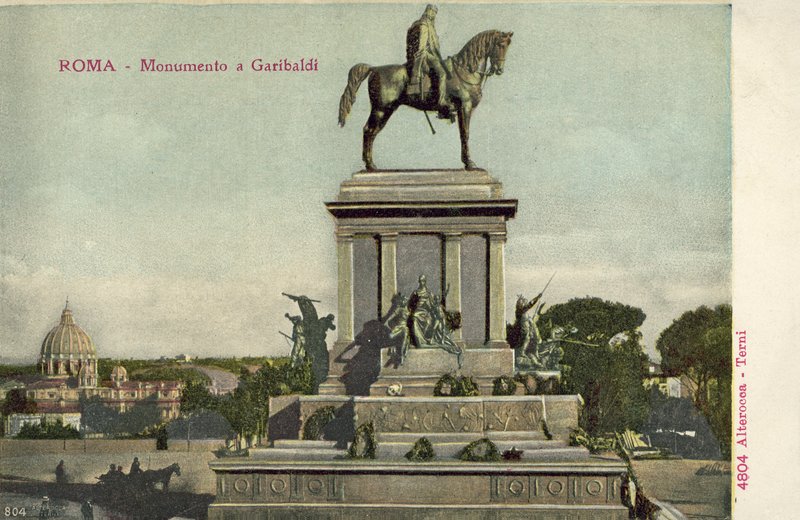 Rome, Italie, Monument à Garibaldi - Italian Photographer