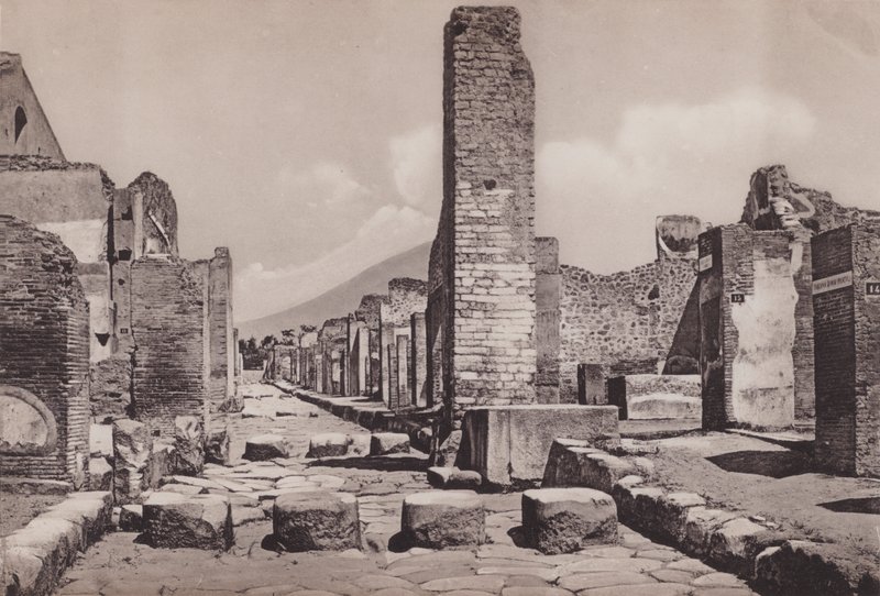 Strada Stabiana, Rue de Stabies - Italian Photographer
