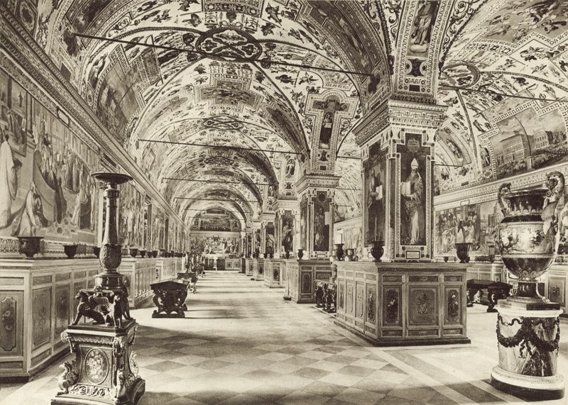 Bibliothèque du Vatican, Première Salle - Italian Photographer