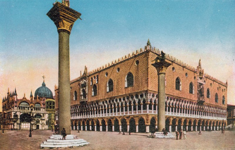 Venise : Palais des Doges (photo en couleur) - Italian Photographer