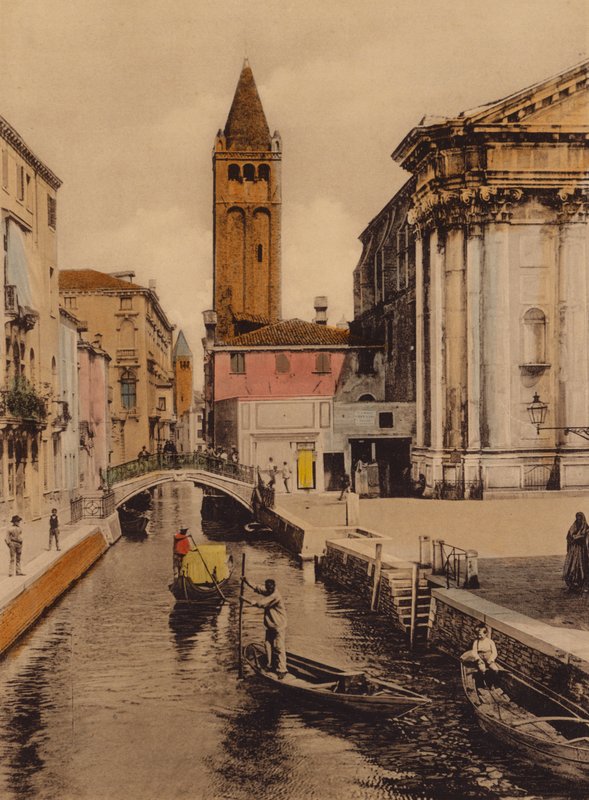 Venezia / Venise : Rio S Barnaba (photo couleur) - Italian Photographer