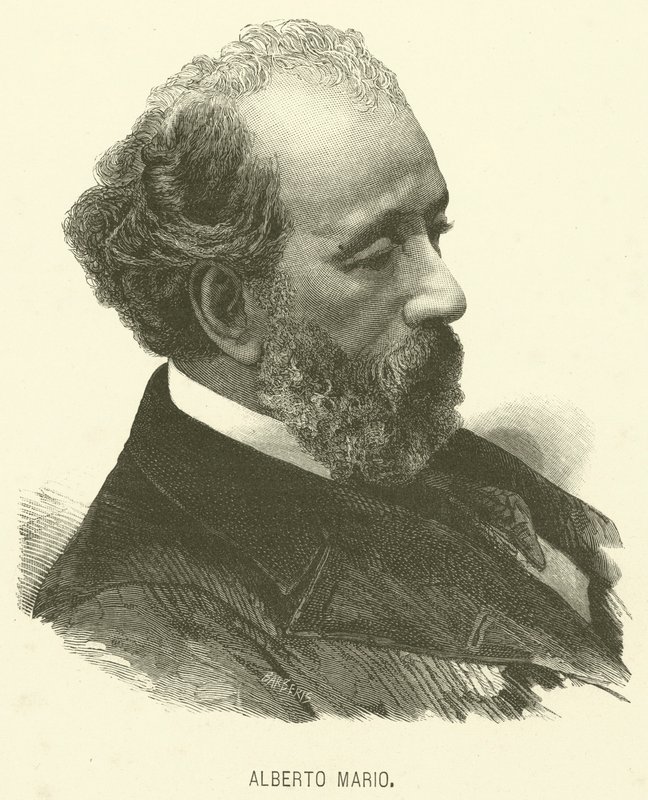 Alberto Mario (gravure) - Italian School