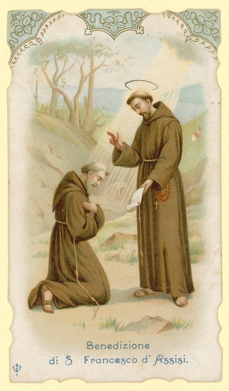 La bénédiction de Saint François d