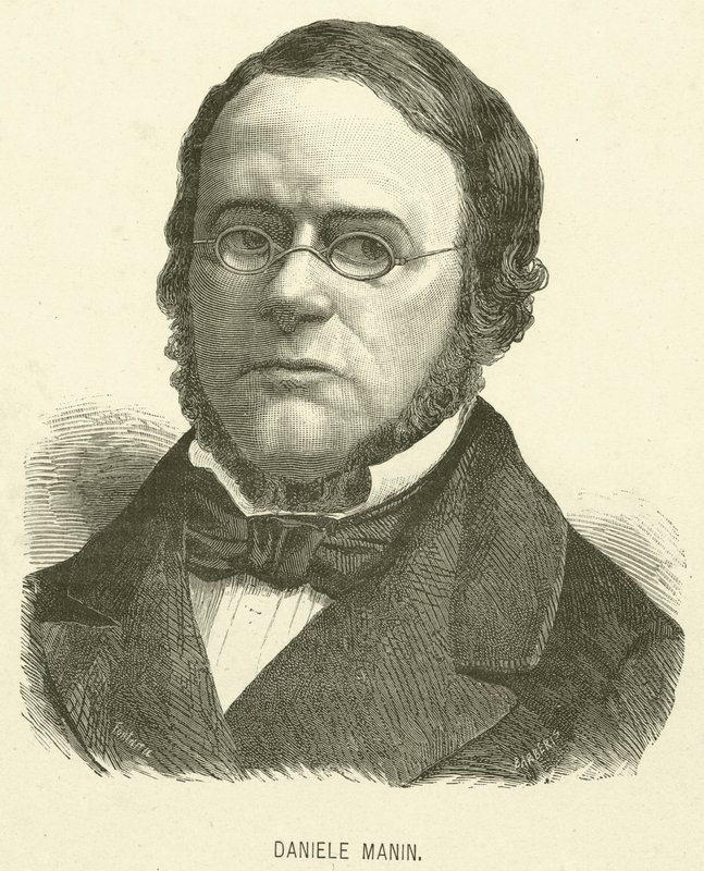 Daniele Manin (gravure) - Italian School