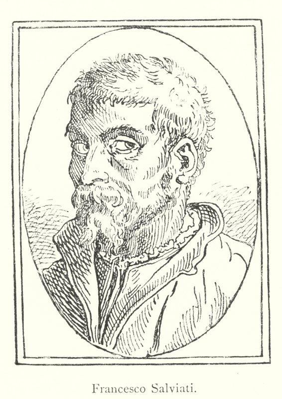 Francesco Salviati (gravure) - Italian School