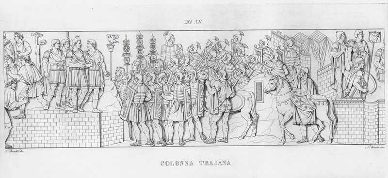 La Colonne Trajane - Italian School