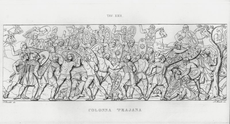 La Colonne Trajane - Italian School