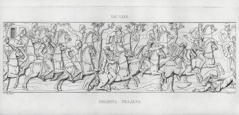 La Colonne Trajane - Italian School