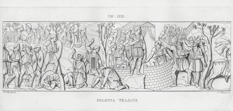 La Colonne Trajane - Italian School
