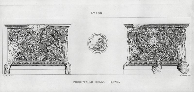La Colonne Trajane - Italian School