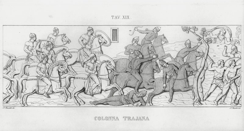 La Colonne Trajane - Italian School