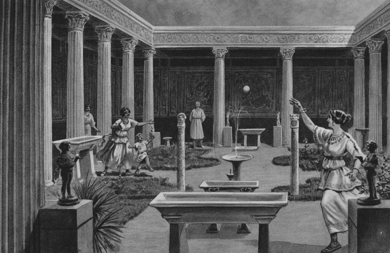 Pompei : Maison des Vettii - Italian School