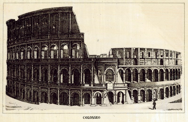 Rome : Colisée - Italian School