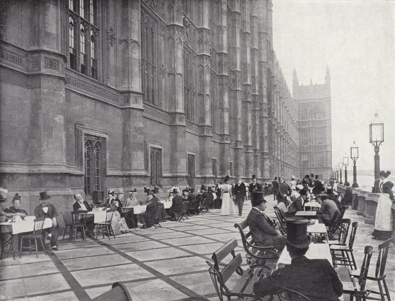 Thé sur la terrasse - J. Benjamin Stone