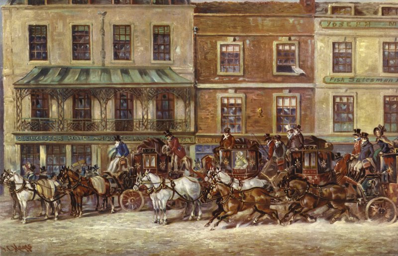 Gloucester Coffee House, Piccadilly - J.C. Maggs