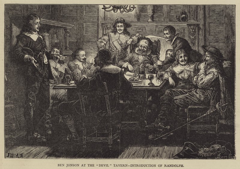 Ben Jonson à la Taverne du Diable, Introduction de Randolph - J.M.L. Ralston