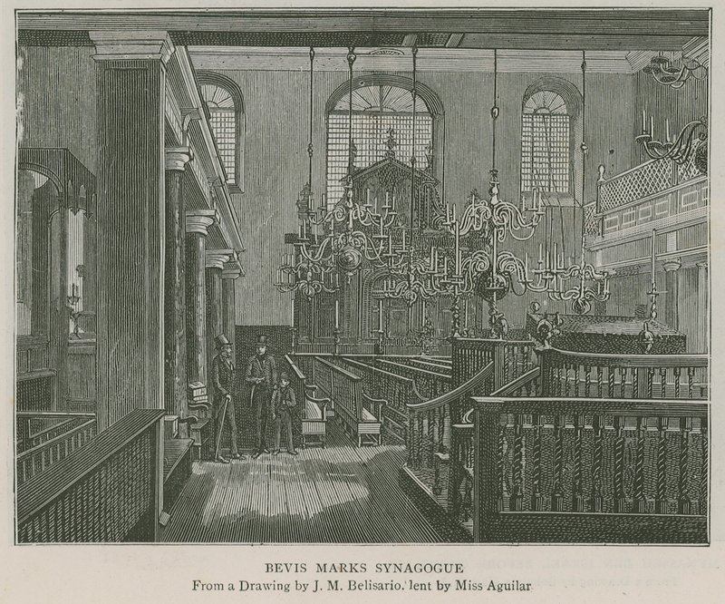 Synagogue Bevis Marks - J.M. Belisario