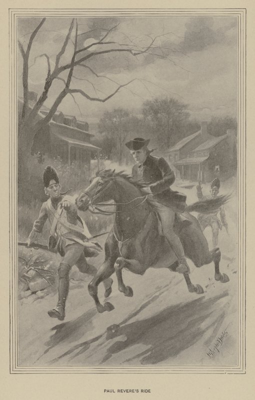 La chevauchée de Paul Revere - J. (after) Steeple Davis
