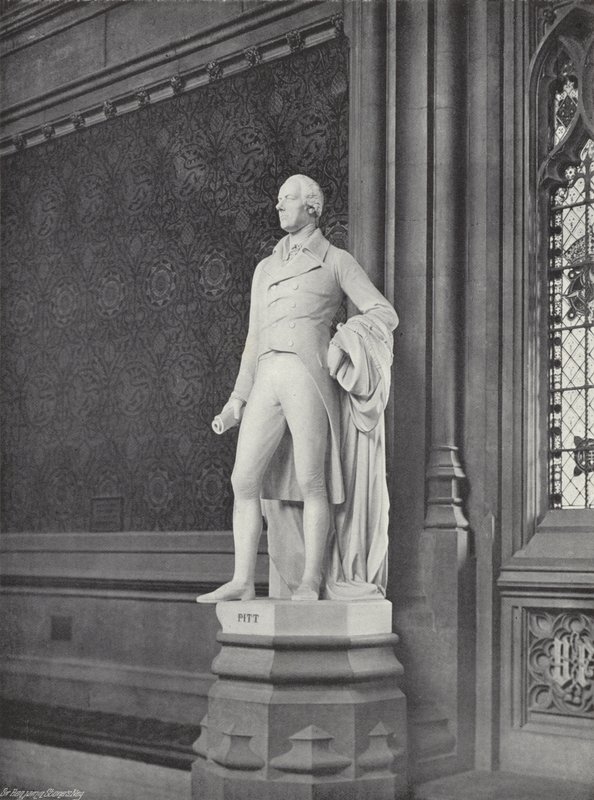 Statue de Pitt - J. Benjamin Stone