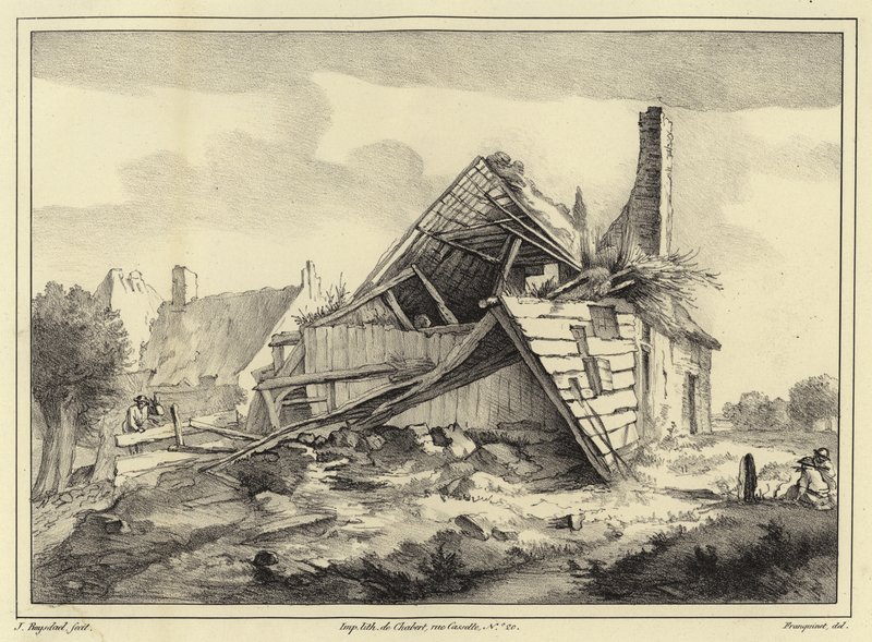 Bâtiment en ruine - Jacob van Ruisdael