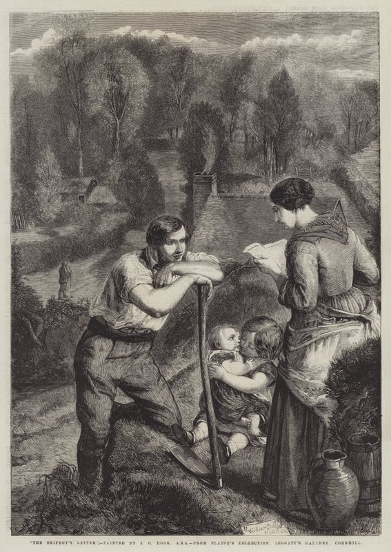La lettre du mousse - James Clarke Hook