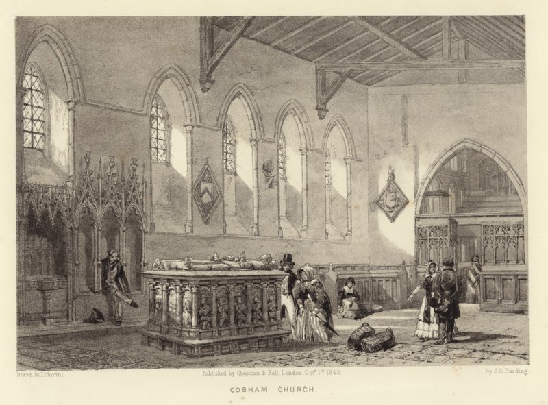 Église de Cobham - James Duffield Harding