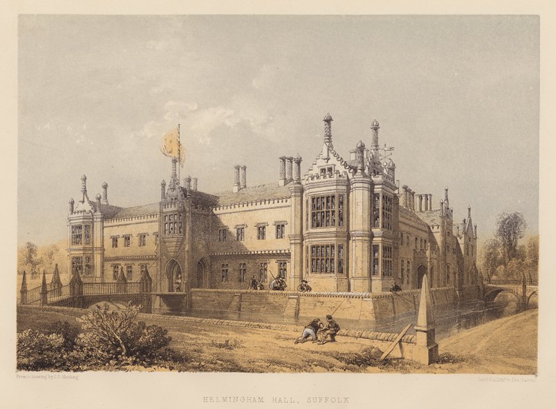 Helmingham Hall, Suffolk - James Duffield Harding