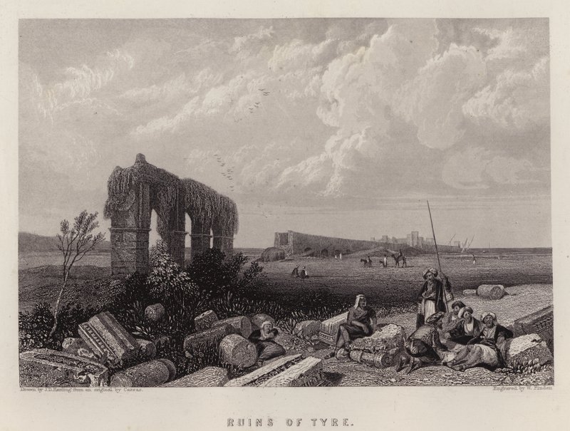 Ruines de Tyr - James Duffield Harding