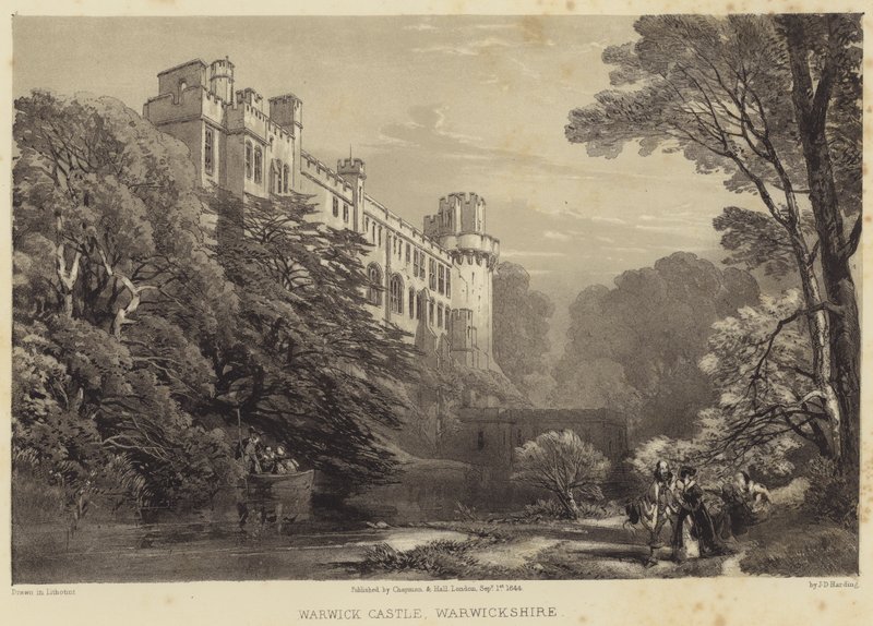 Château de Warwick, Warwickshire - James Duffield Harding