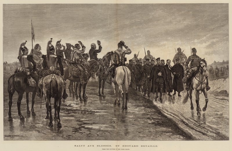 Salut aux Blessés - Jean Baptiste Edouard Detaille