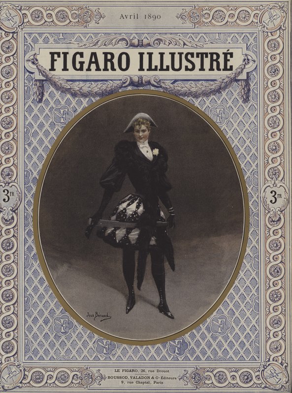Arlequine Fin de Siècle - Jean Beraud