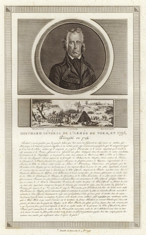 Portrait de Jean Nicolas Houchard - Jean Duplessi Bertaux