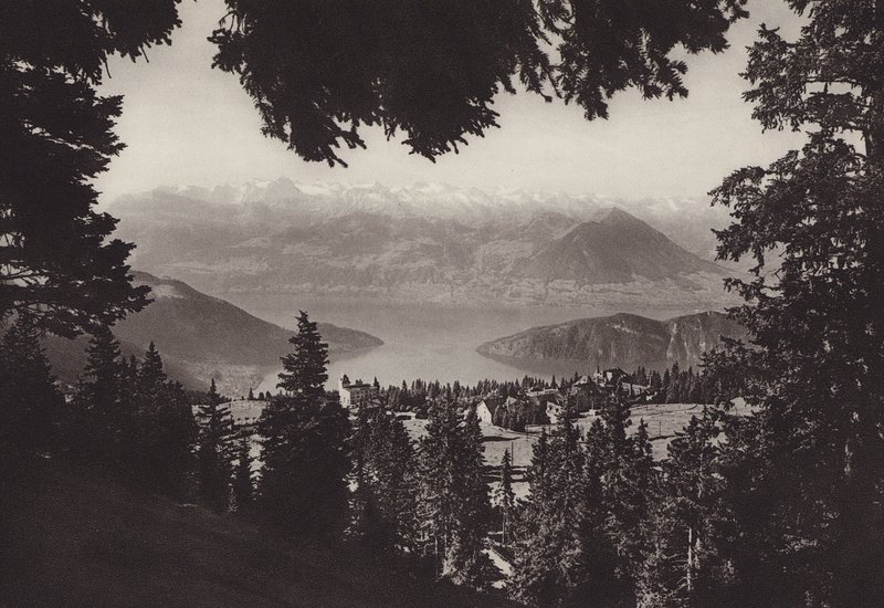 Rigi Kaltbad, vue sur le lac des Quatre-Cantons - Jean Gaberell