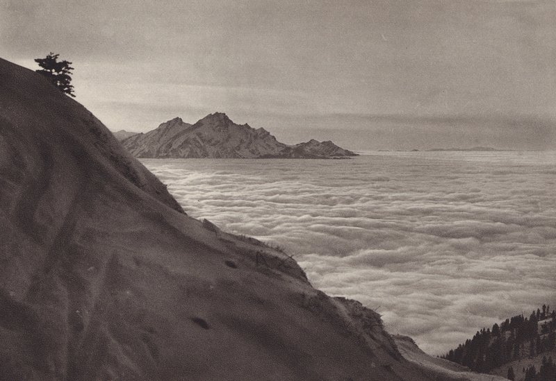 Rigi Kulm, au-dessus de la mer de brouillard - Jean Gaberell