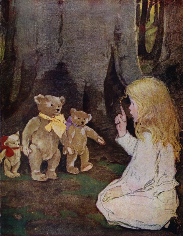 Les trois ours - Jessie Willcox Smith