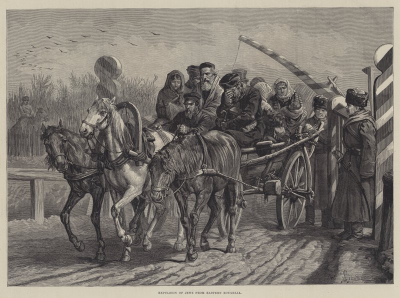 Expulsion des Juifs de Roumélie orientale - Johann Nepomuk Schonberg