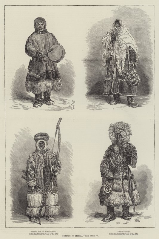 Autochtones de Sibérie - Johann Nepomuk Schonberg
