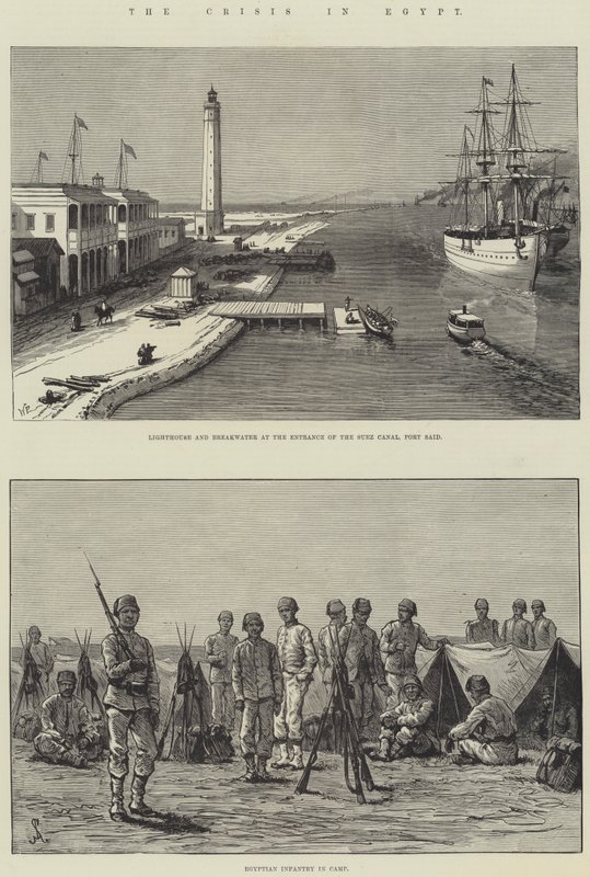 La crise en Égypte - Johann Nepomuk Schonberg