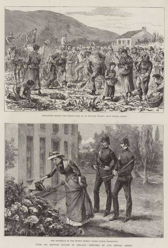 Avec Sir Redvers Buller en Irlande - Johann Nepomuk Schonberg