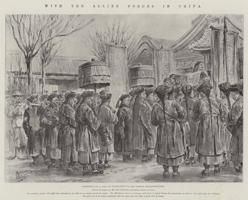Avec les Forces Alliées en Chine - Johann Nepomuk Schonberg