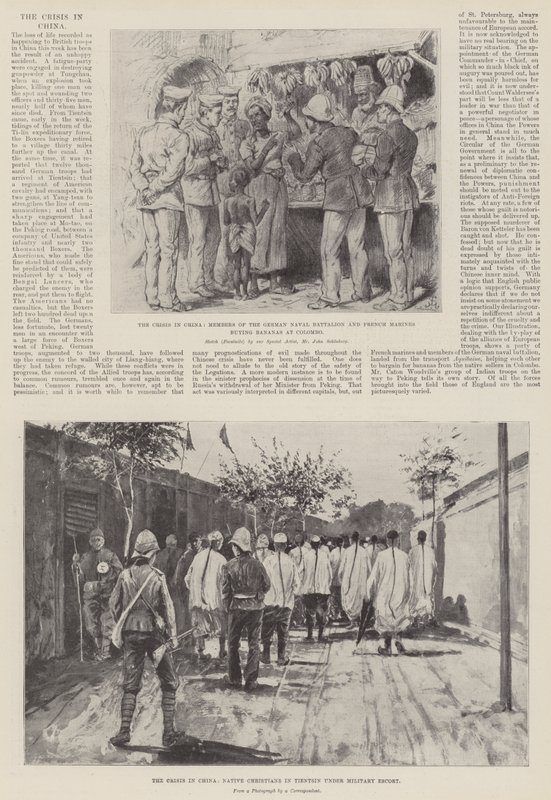 La crise en Chine - Johann Nepomuk Schonberg