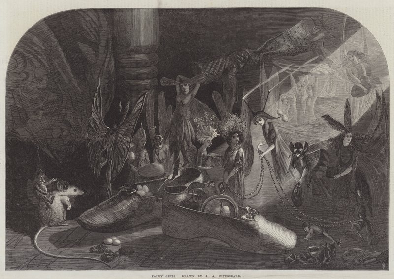 Cadeaux de fées - John Anster Fitzgerald