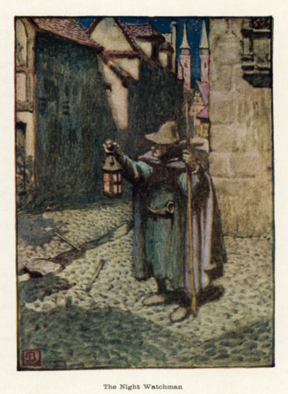 Le Veilleur de nuit - John Byam Liston Shaw