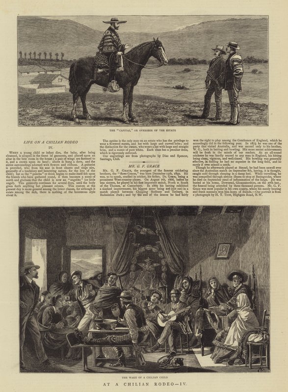 À un Rodéo Chilien, IV - John Charles Dollman