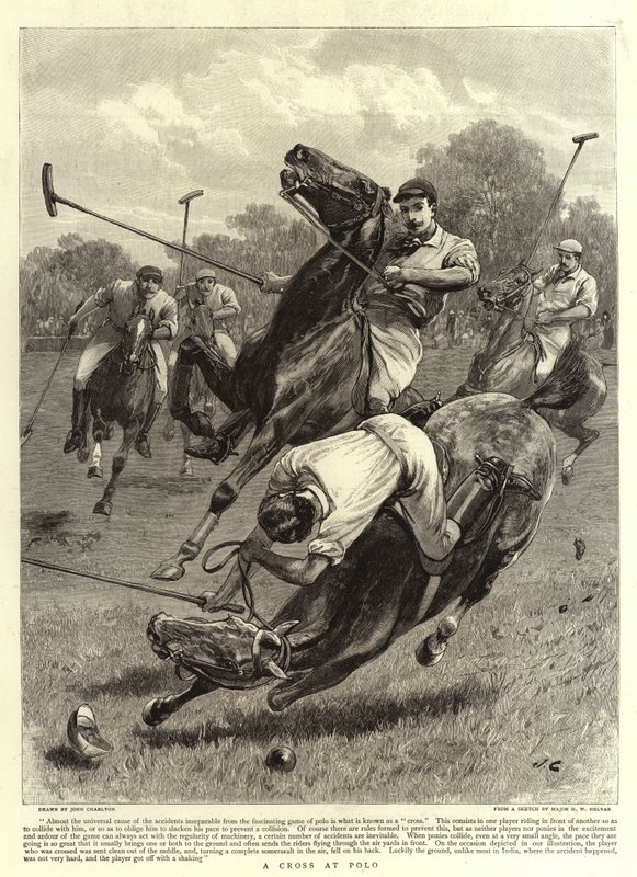 Une croix au polo - John Charlton