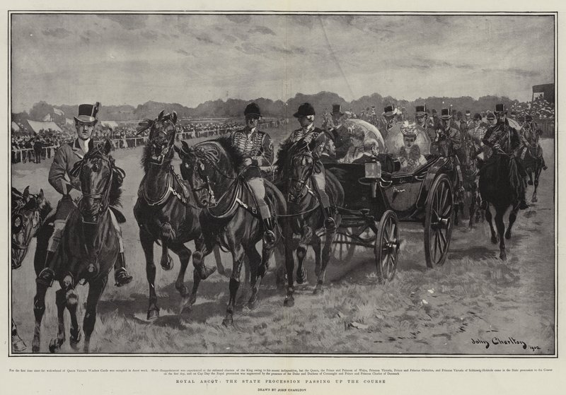 Royal Ascot, la procession d