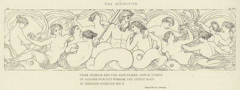 Divinités marines - John Flaxman