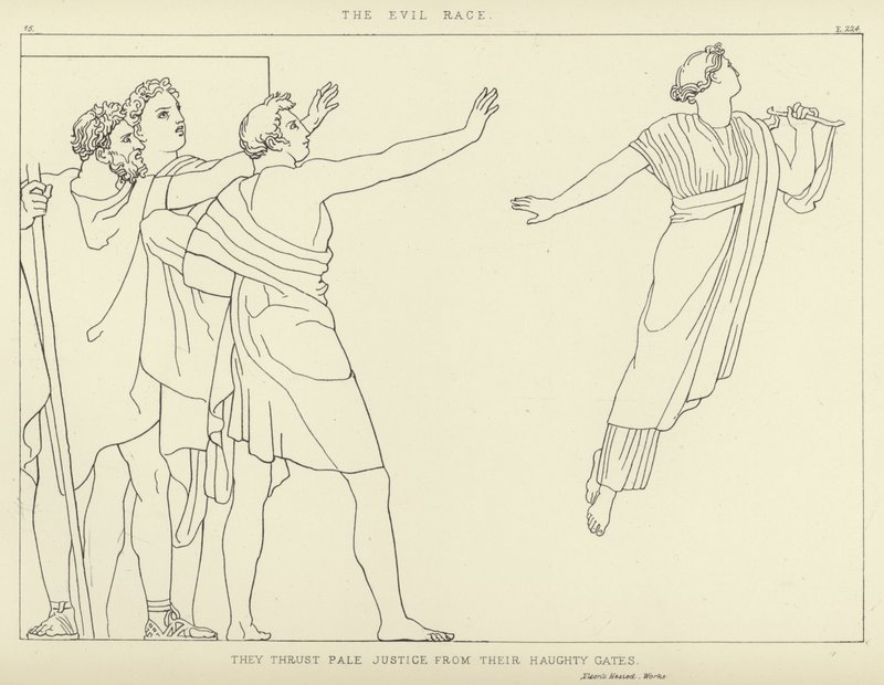 La race maléfique - John Flaxman