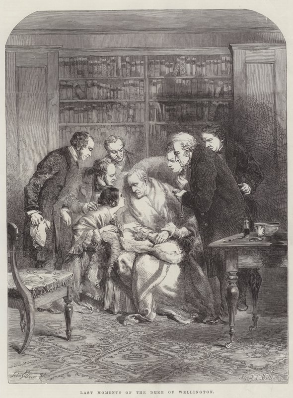 Derniers moments du duc de Wellington - John Gilbert