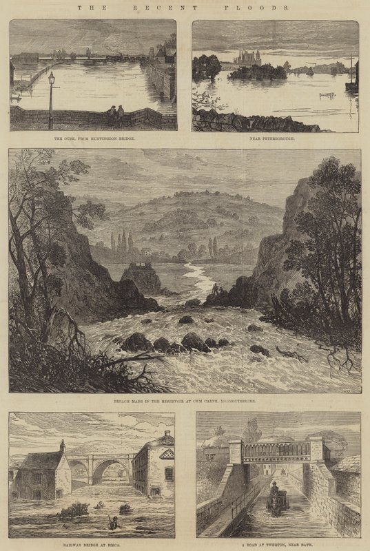 Les récentes inondations - John Gilbert